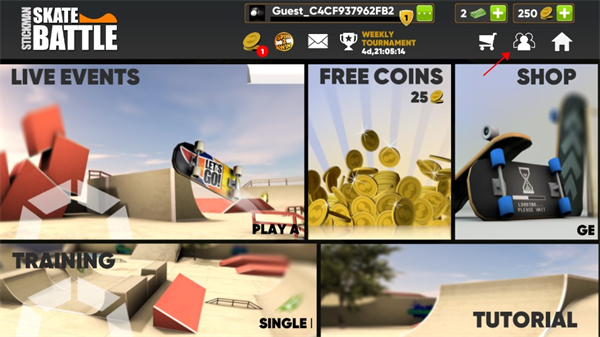 火柴人滑板對(duì)決