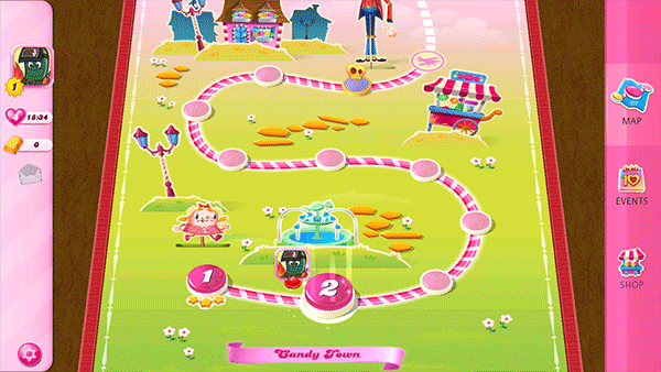 糖果粉碎傳奇（Candy Crush Saga）