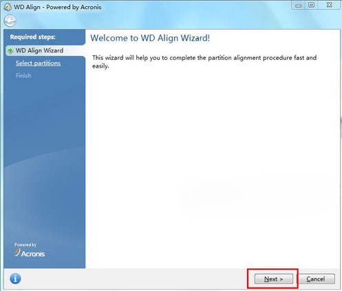 WD Align Utility