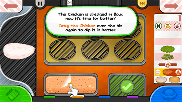 老爹的炸雞堡店