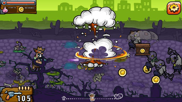 西方僵尸死亡邊境手游