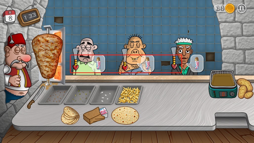 沙威瑪卷餅無限金幣版