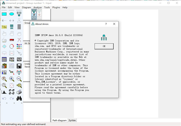 Amos IBM SPSS（附文件+授權(quán)碼）