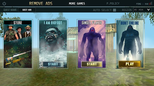 大腳怪狩獵手游無限版