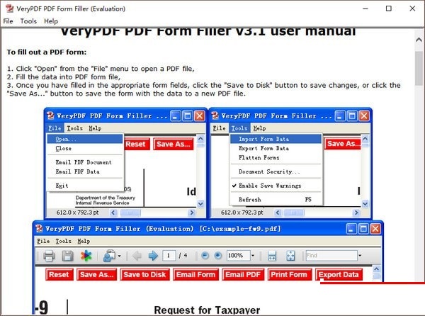VeryPDF PDF Form Filler下載