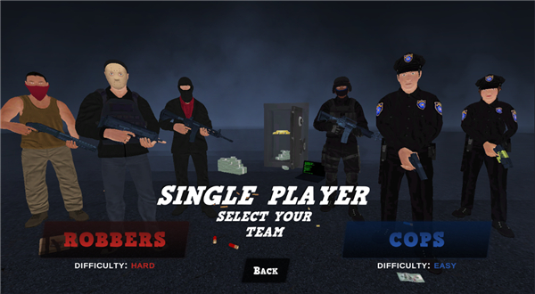 警察和強(qiáng)盜模擬器內(nèi)置菜單漢化版