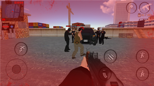 警察和強(qiáng)盜模擬器內(nèi)置菜單漢化版