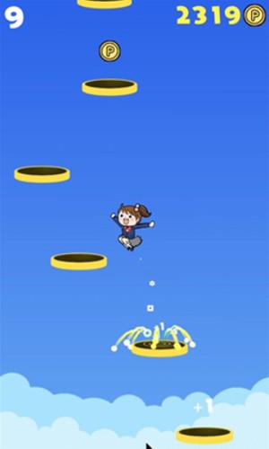 跳上天空的女孩