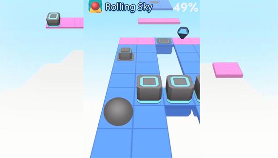 滾動(dòng)的天空手機(jī)飯制版