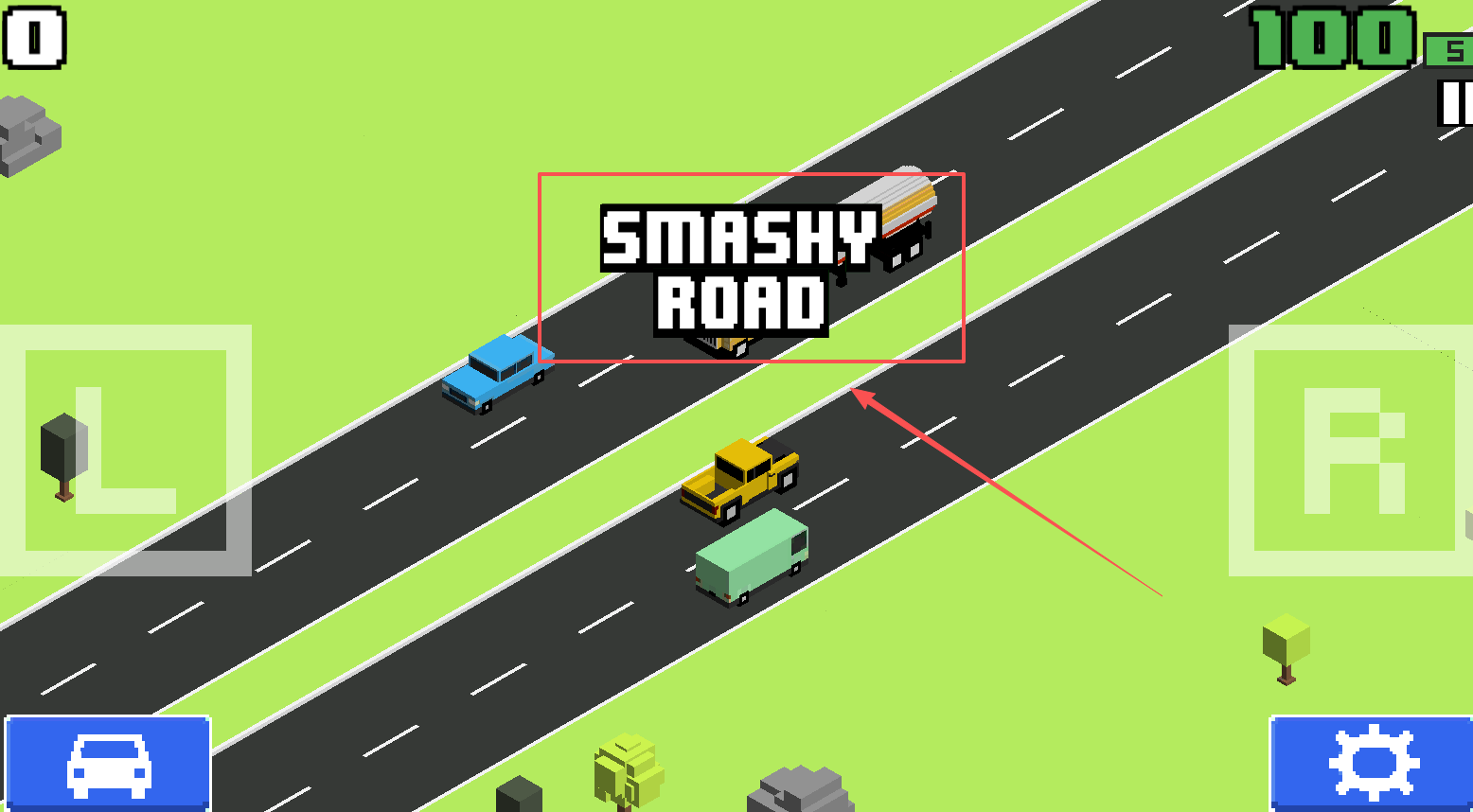 像素公路狂飆(Smashy Road Wanted)漢化版