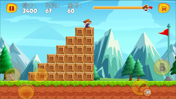 頂蘑菇(Super Bino Go)漢化版