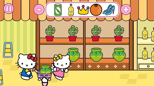 凱蒂貓孩子超級(jí)市場(chǎng)無(wú)限資源版