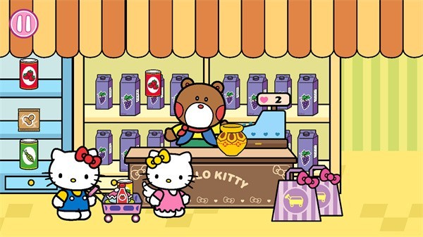 凱蒂貓孩子超級(jí)市場(chǎng)無(wú)限資源版