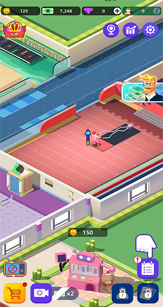 健身俱樂(lè)部大亨(Fitness Club Tycoon)漢化版