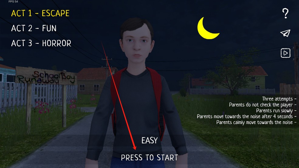 學(xué)生潛行逃亡最新冬季版