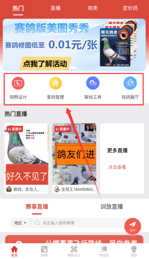 搜鴿天下APP