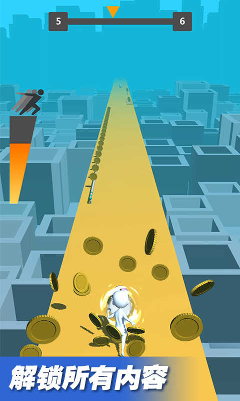 我跑酷賊六(funny run race 3D)中文版