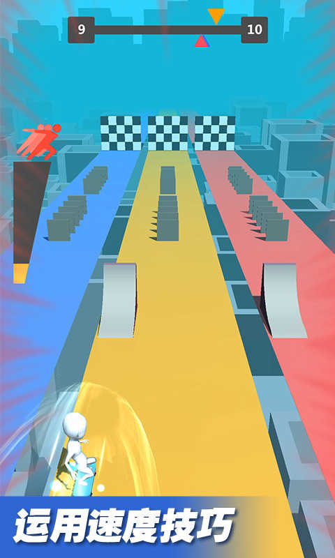 我跑酷賊六(funny run race 3D)中文版