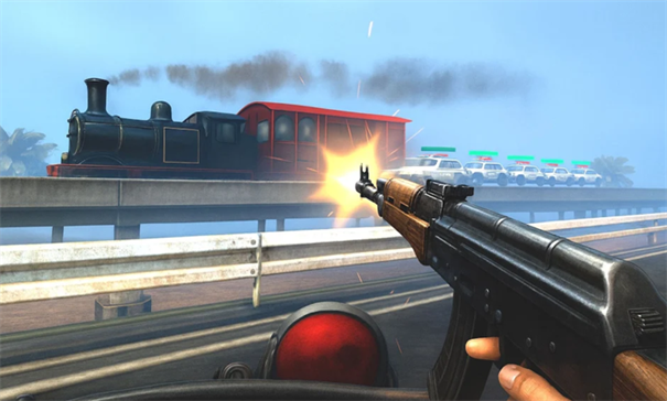 槍戰(zhàn)摩托車