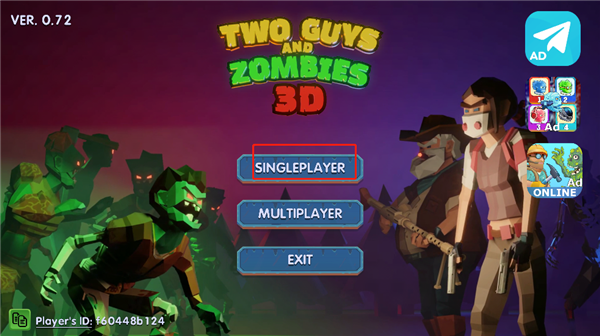 兩個(gè)家伙和僵尸3D(Two Guys And Zombies 3D)中文版