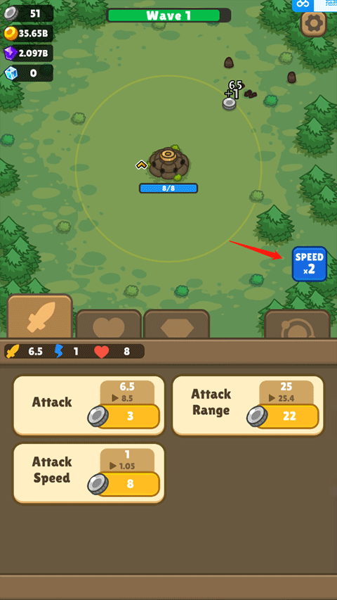 空閑炮塔防御(IdleFortressTowerDefense)中文版