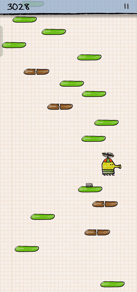 涂鴉跳躍(Doodle Jump)中文版