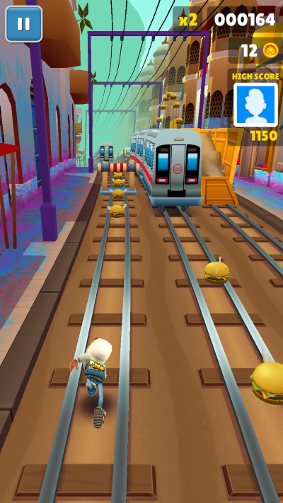 地鐵跑酷鳳靈改漢堡金幣手機版