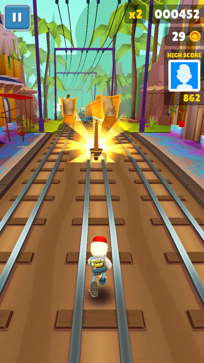 地鐵跑酷鳳靈改漢堡金幣手機版