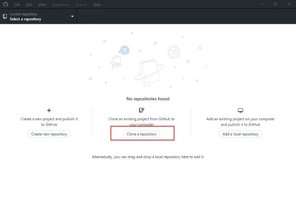 GitHub Desktop PC端