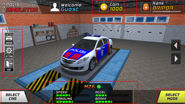 AAG警車模擬器(AAG Polisi Simulator)手機版