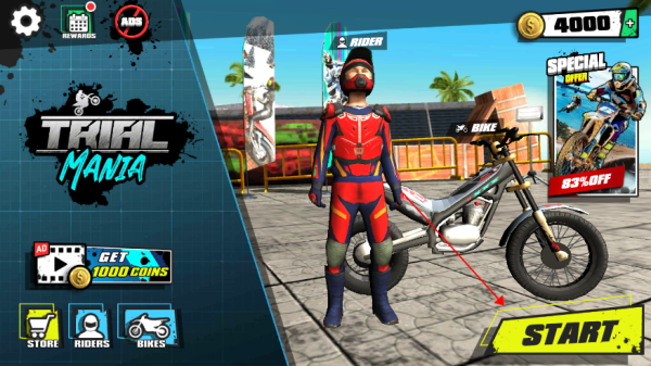 越野摩托狂熱(Trial Mania)手機(jī)版